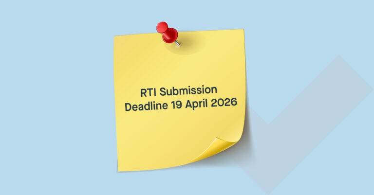 RTI Submission Deadline 19 April 2026