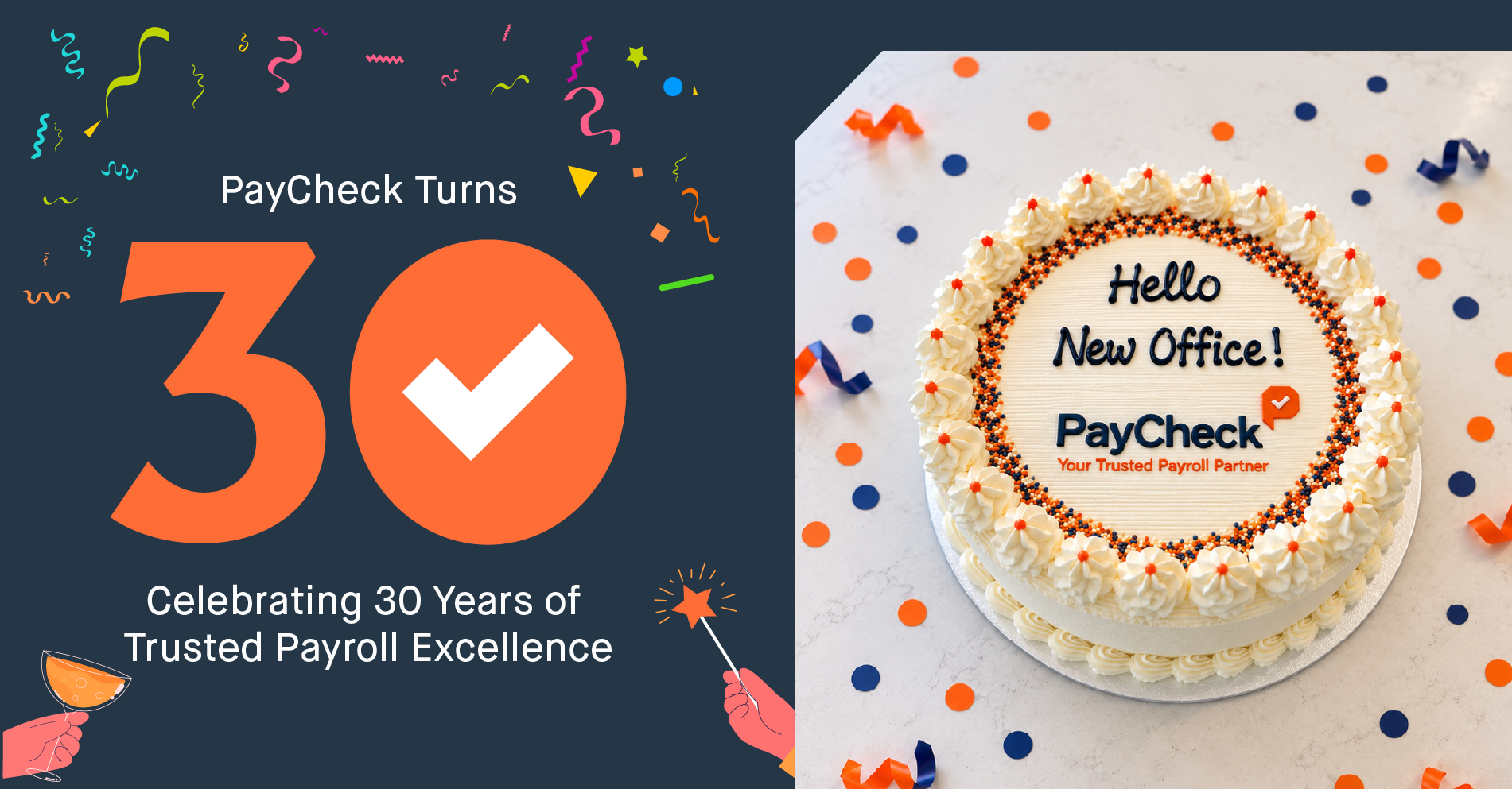 PayCheck Celebrates 30 Years of Supporting UK Businesses | New London Headquarters